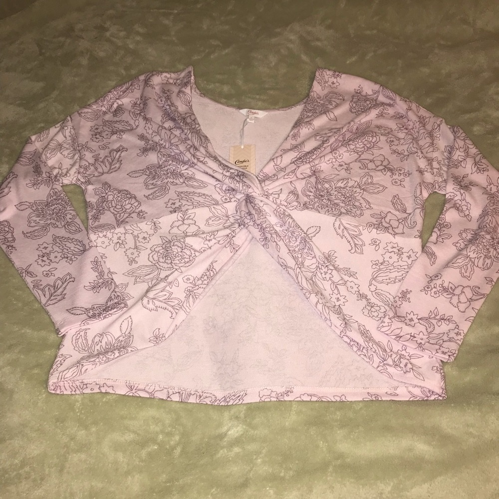 JUNIORS NWT Candie’s Reversible Sweater - Picture 1 of 6
